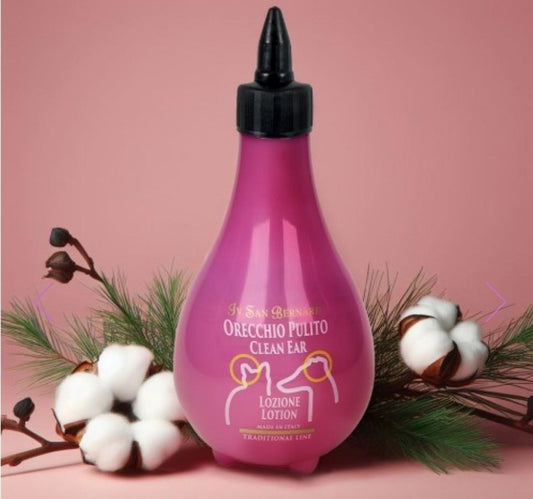 Lotion Orecchio Pulito, oreilles sensibles Iv San Bernard